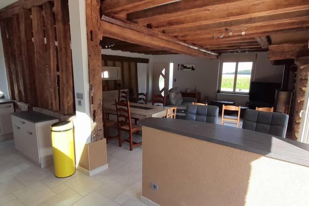 Maison En Colombage Renovee La Fontenelle  Luaran gambar