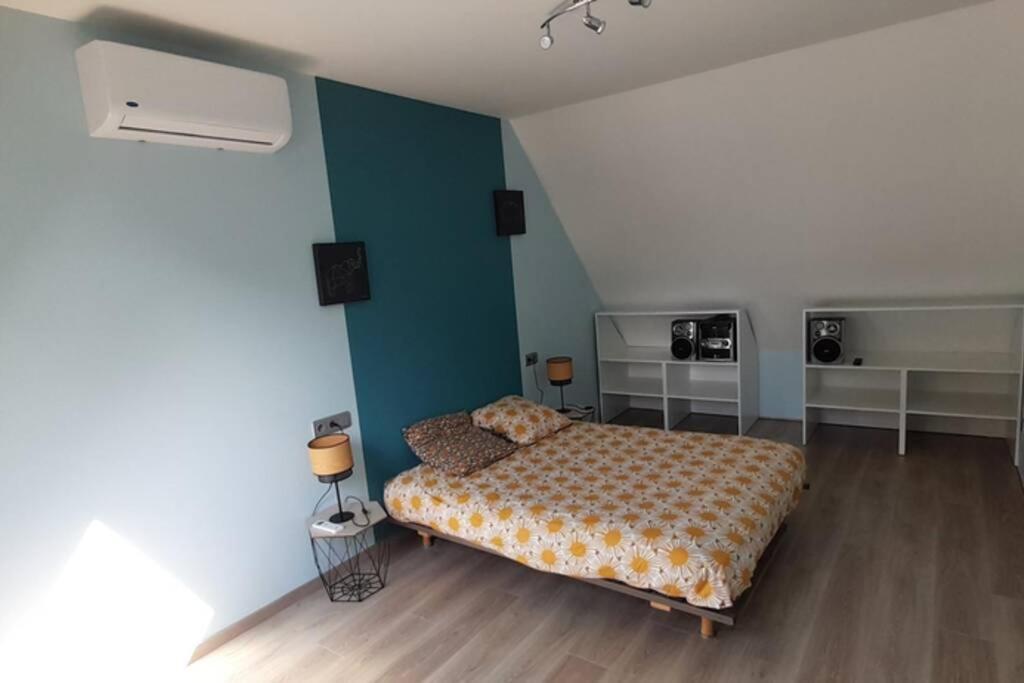 Maison En Colombage Renovee La Fontenelle  Luaran gambar
