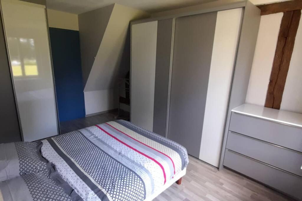 Maison En Colombage Renovee La Fontenelle  Luaran gambar