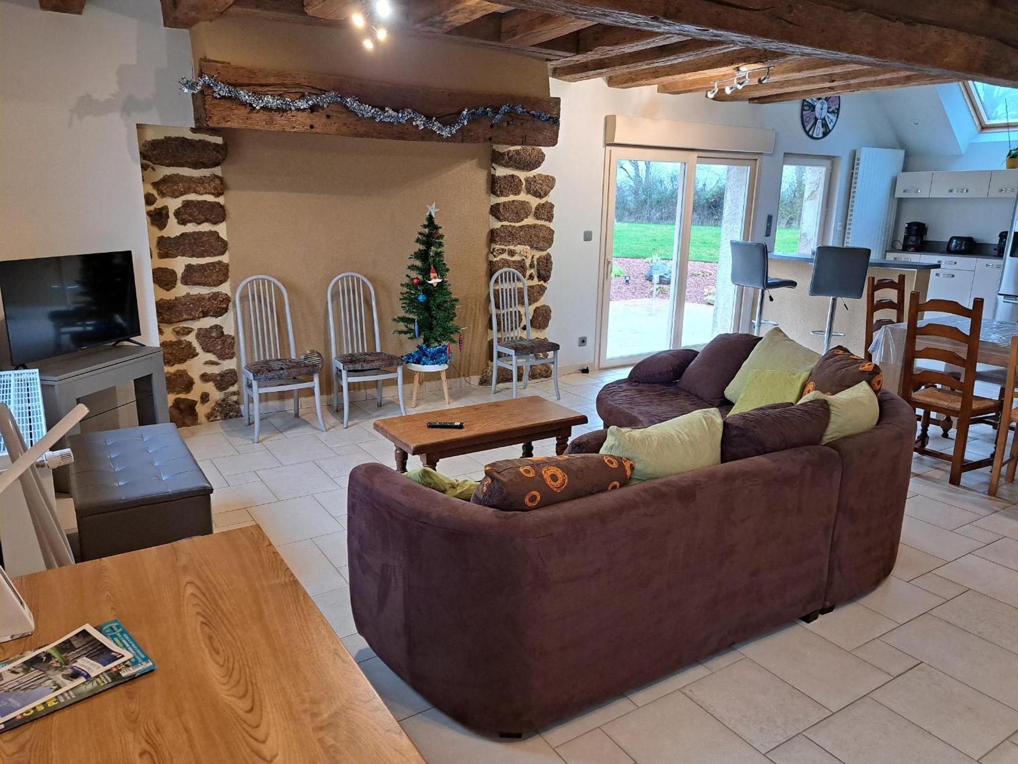 Maison En Colombage Renovee La Fontenelle  Luaran gambar